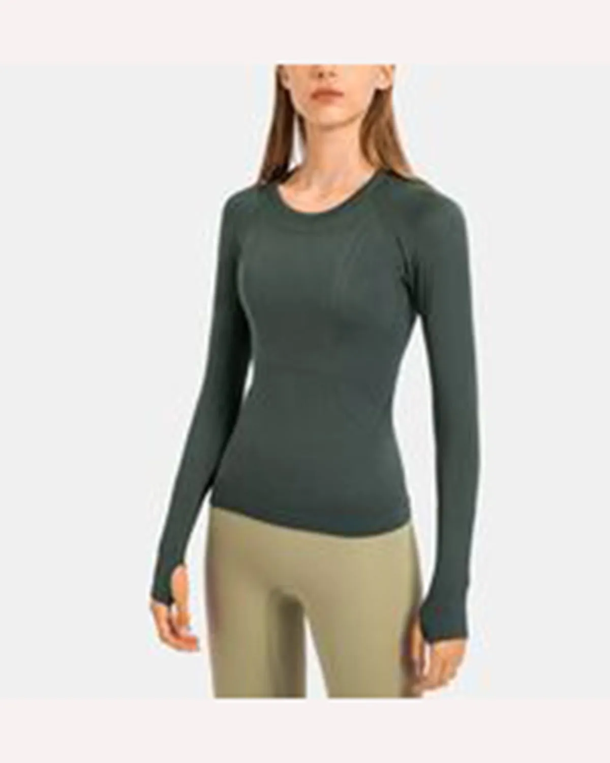 Fearless Club Inspire Long Sleeve Top - Green