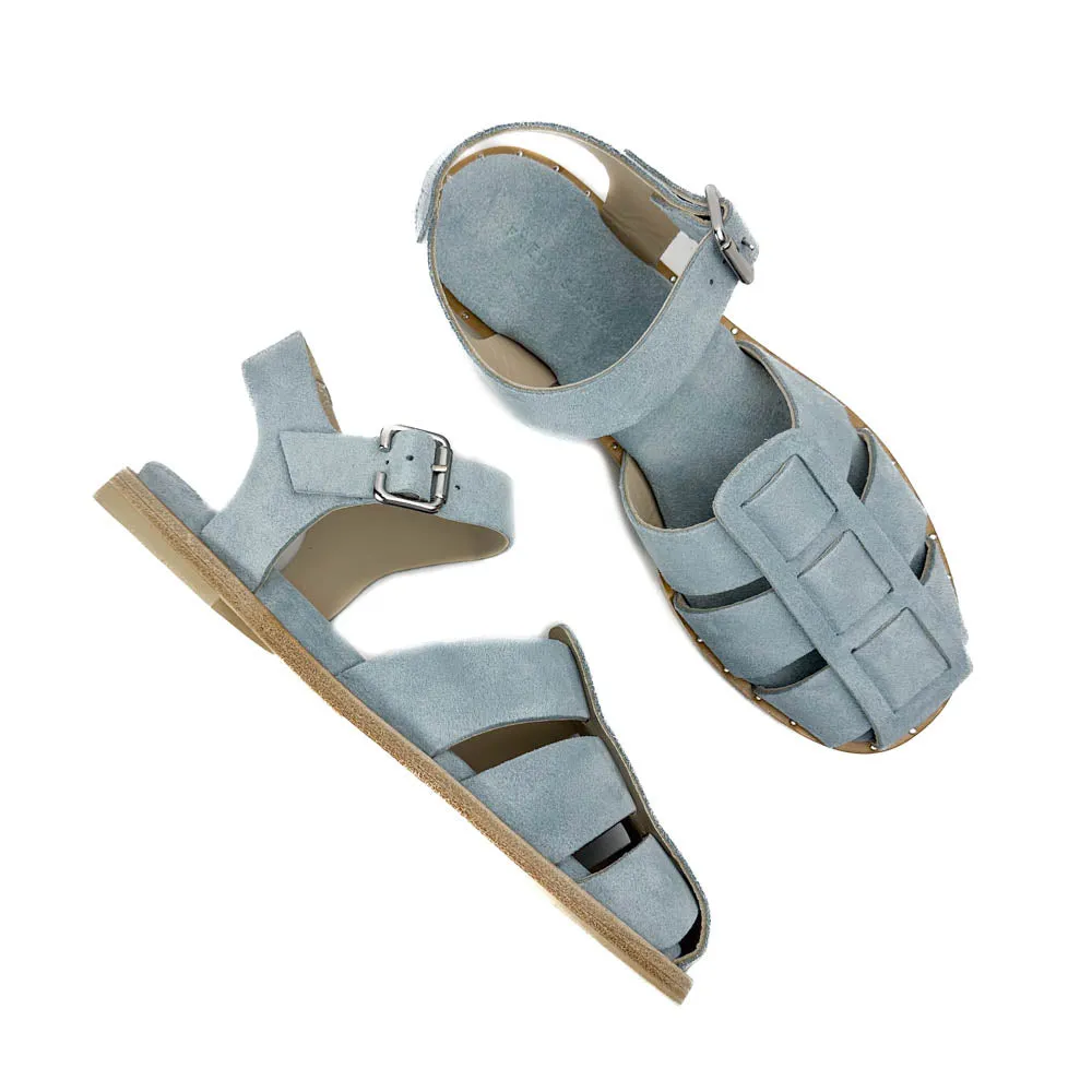 Freda Salvador - Sera Fisherman Sandal (Blue Suede)