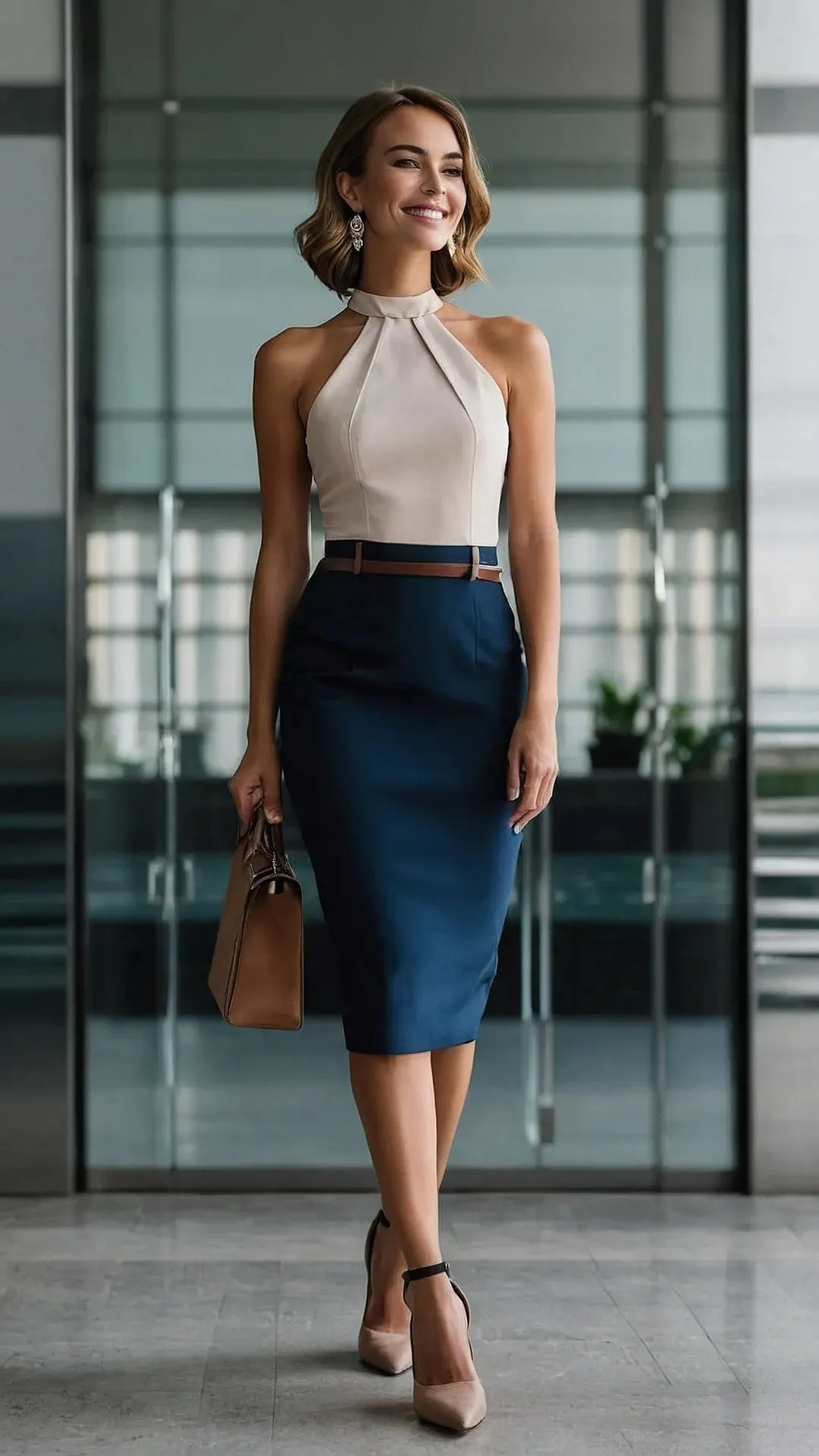 From Summer Chic to Autumn Classy – 19 Stylish Work Outfits for Women**  
**