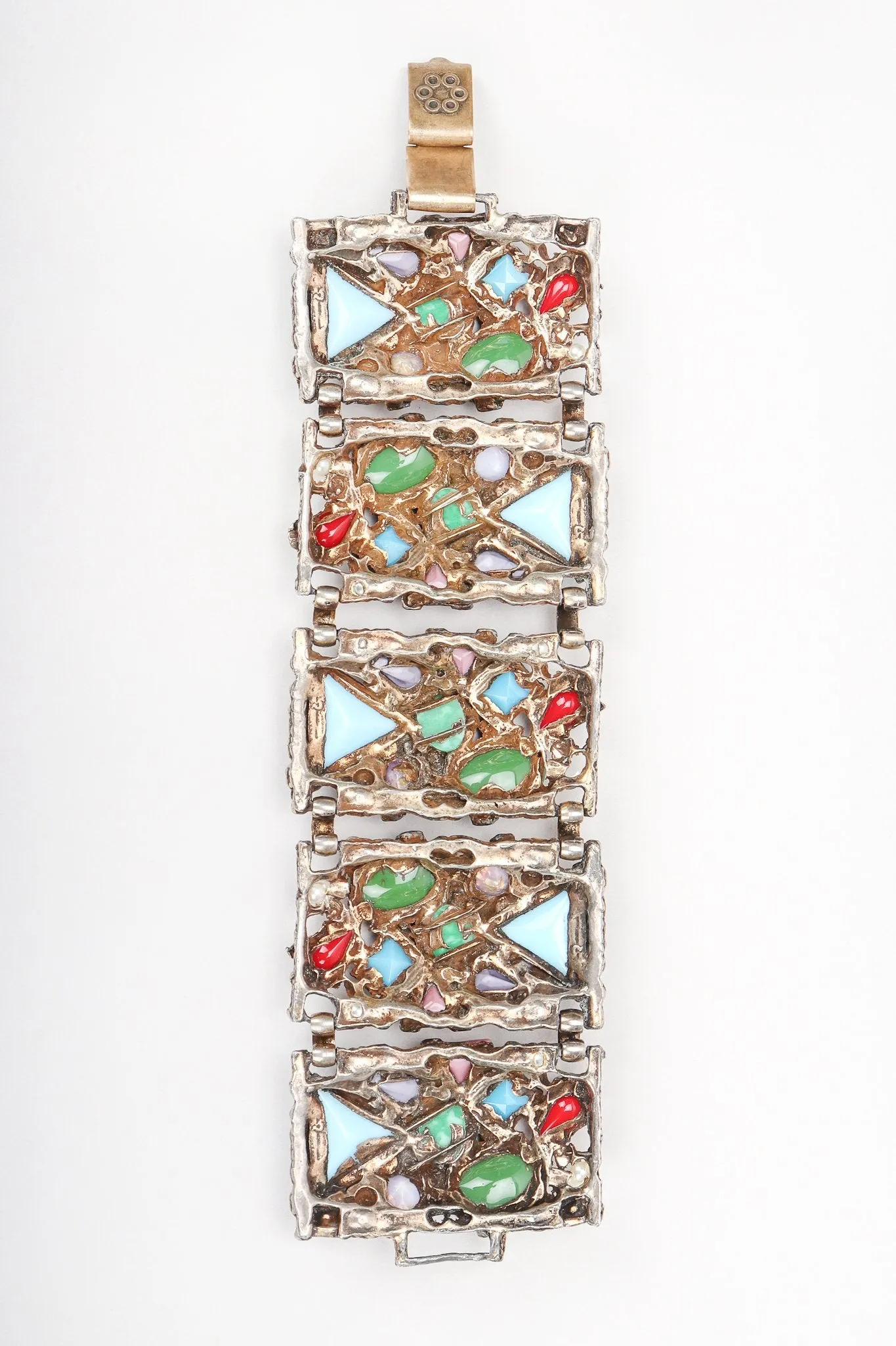 Gemstone Mosaic Bracelet