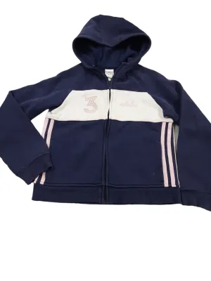 Girls zippered hoodie sizeb10/12
