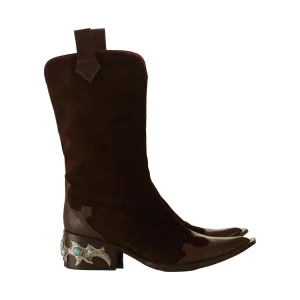 Guiseppe Zanotti Suede Western Boots