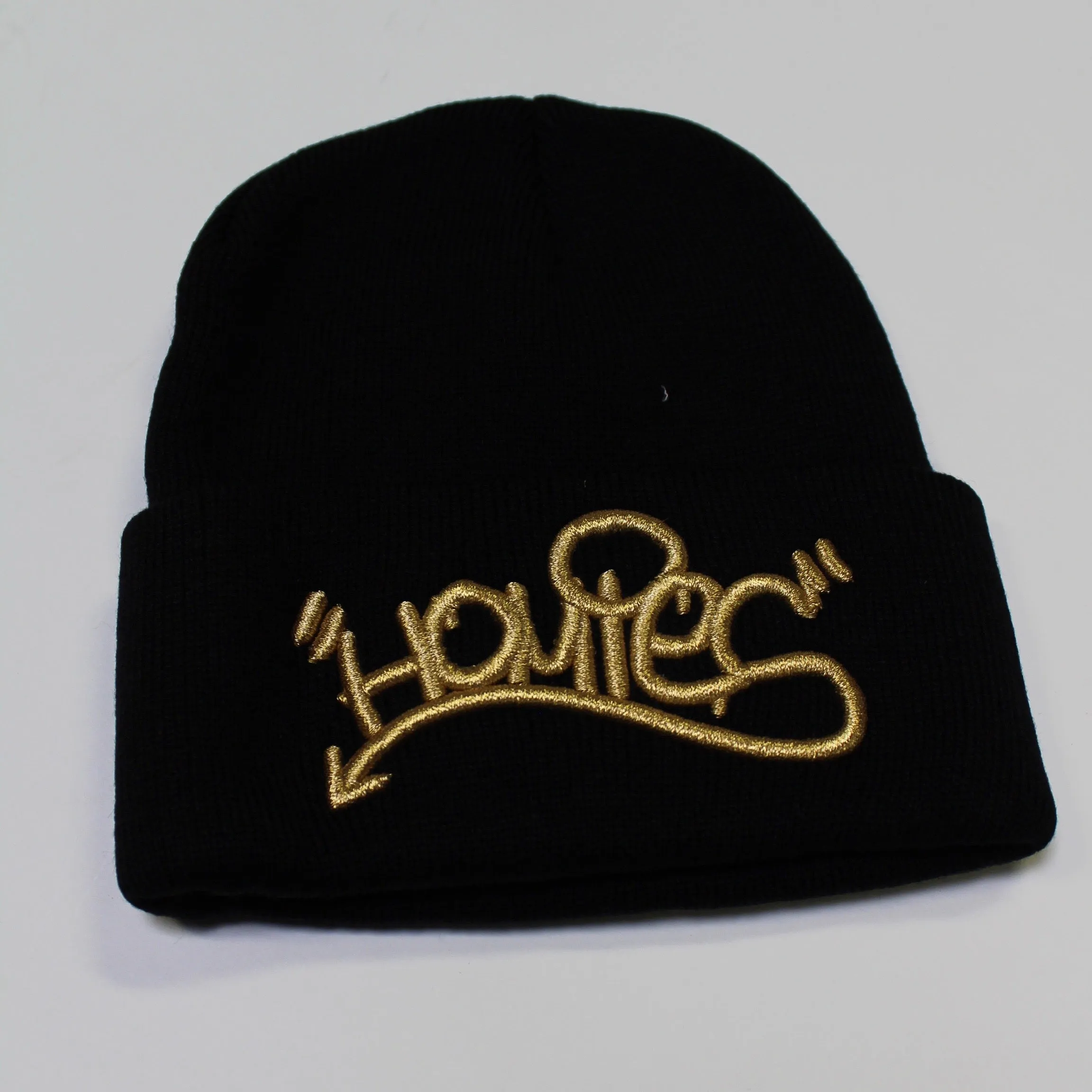 HOMIÉS GRAFFITI BLACK BEANIE