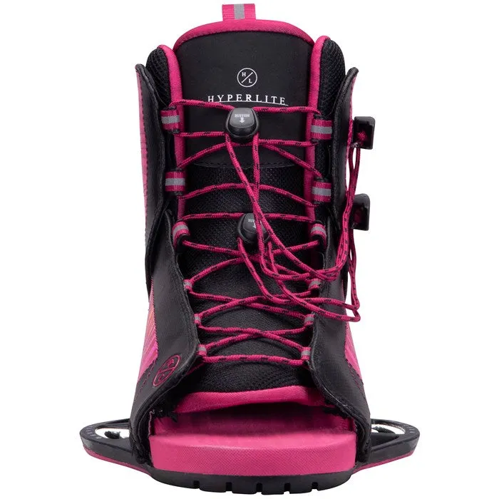 Hyperlite Jinx Women's Wakeboard Bindings Boot Pair 2022