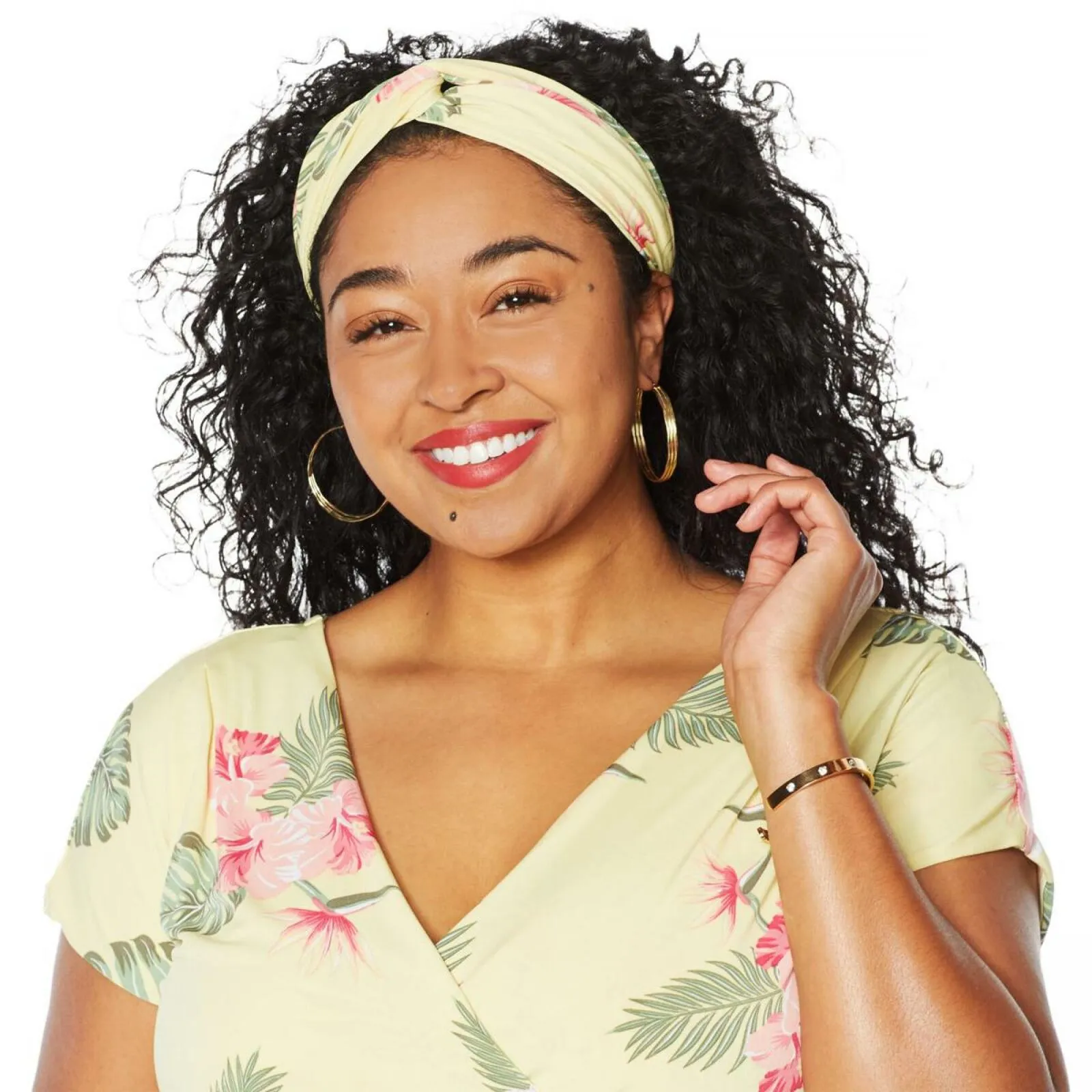 IMAN Women's Boho Chic Maxi Dress With Head Wrap