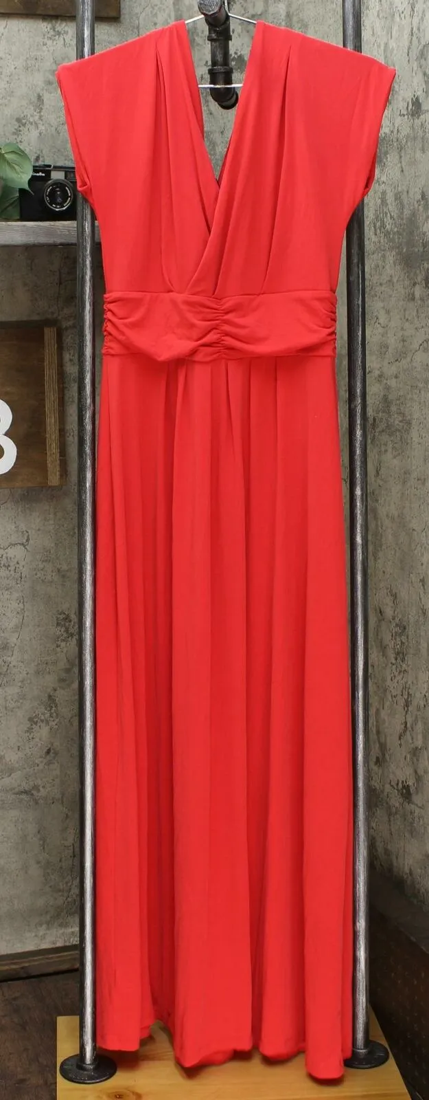 IMAN Women's Boho Chic Maxi Dress With Head Wrap