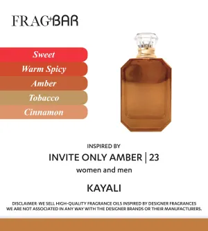 INVITE ONLY AMBER | 23