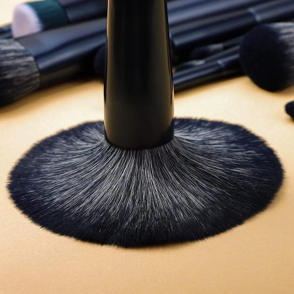 JADE SERIES - 15 PCS MAKEUP BRUSH KIT - TOURMALINE BLUE