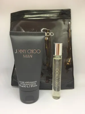 Jimmy Choo Man For Men Mini Set Spray Edt 7.5 ml   Aftershave Balm 50 ml