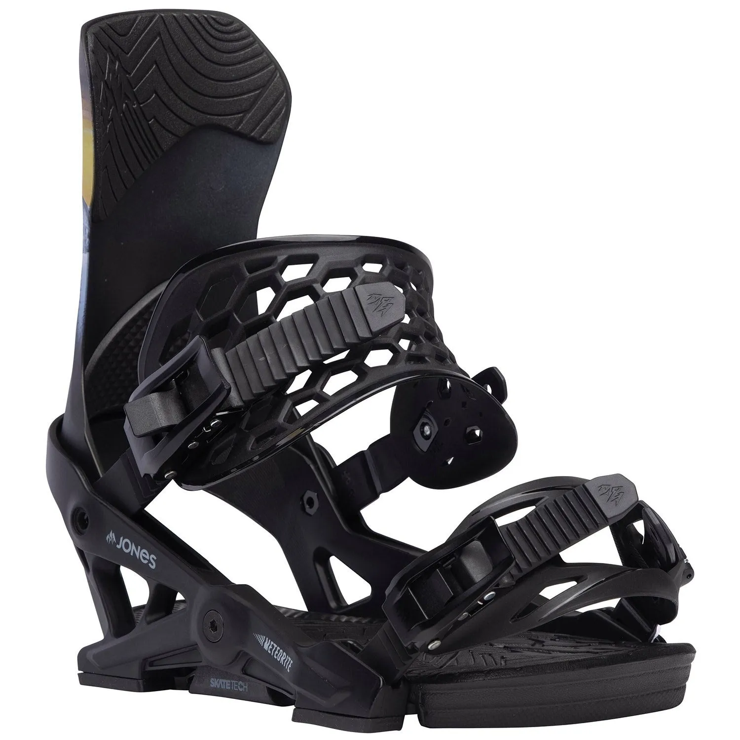 Jones Meteorite Snowboard Bindings Mens Black Art / RP Roberts