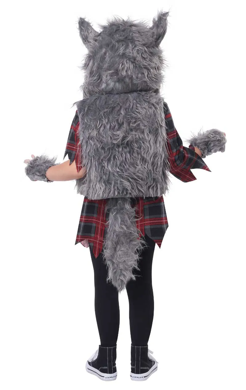 Kids Wee-Wolf Girl Costume