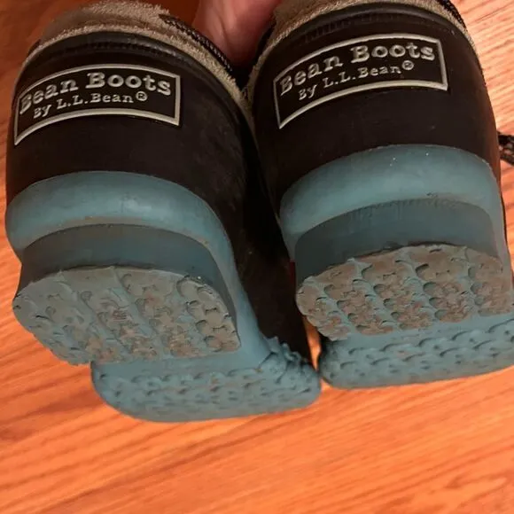 Kids Youth Small Batch L.L Bean Rubber Moccasin Size 4