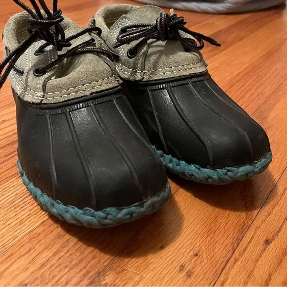 Kids Youth Small Batch L.L Bean Rubber Moccasin Size 4