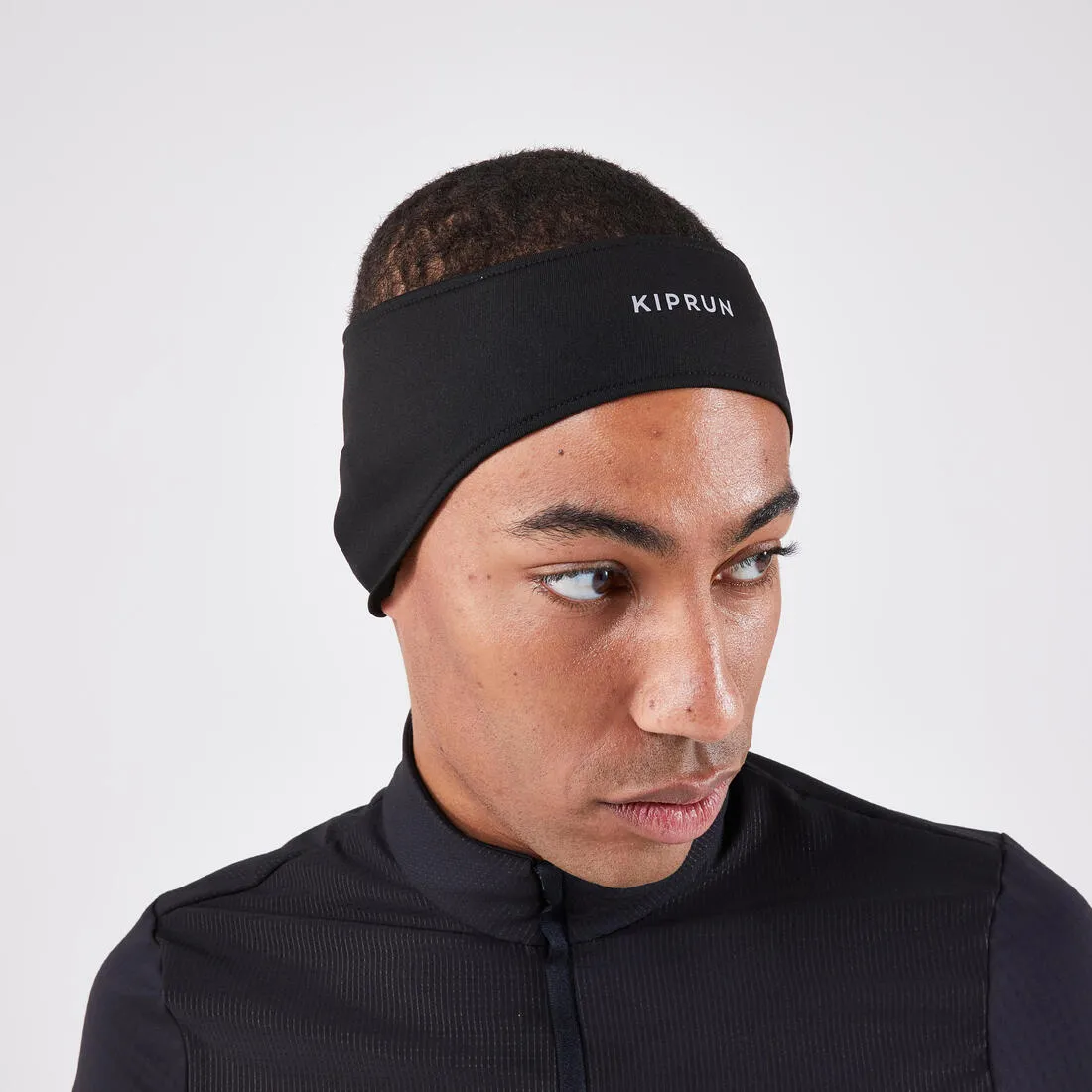 KIPRUN Warm Unisex Running Headband - Black