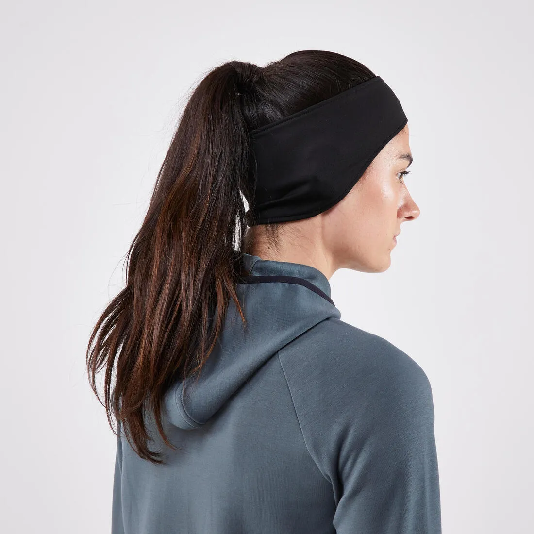 KIPRUN Warm Unisex Running Headband - Black