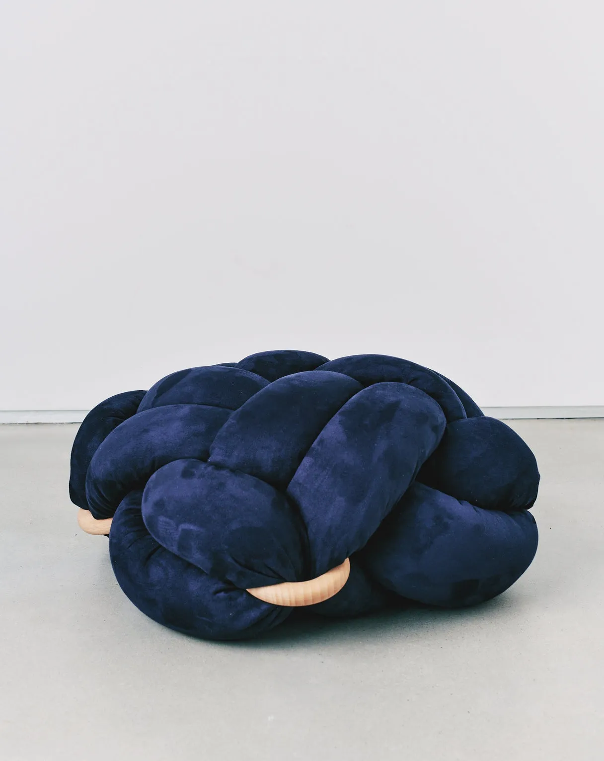 Knot Floor Cushion - Suede (Vegan)