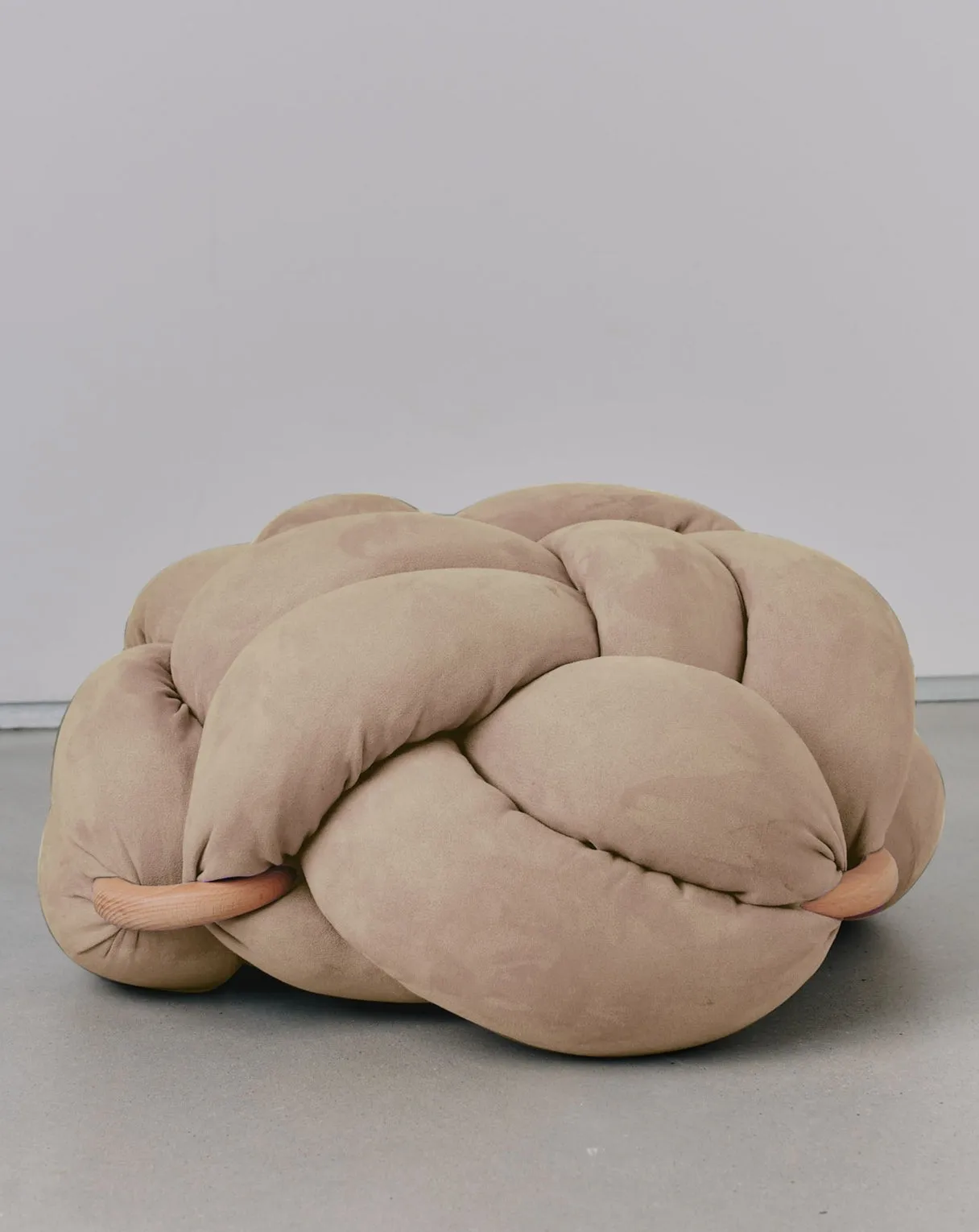Knot Floor Cushion - Suede (Vegan)