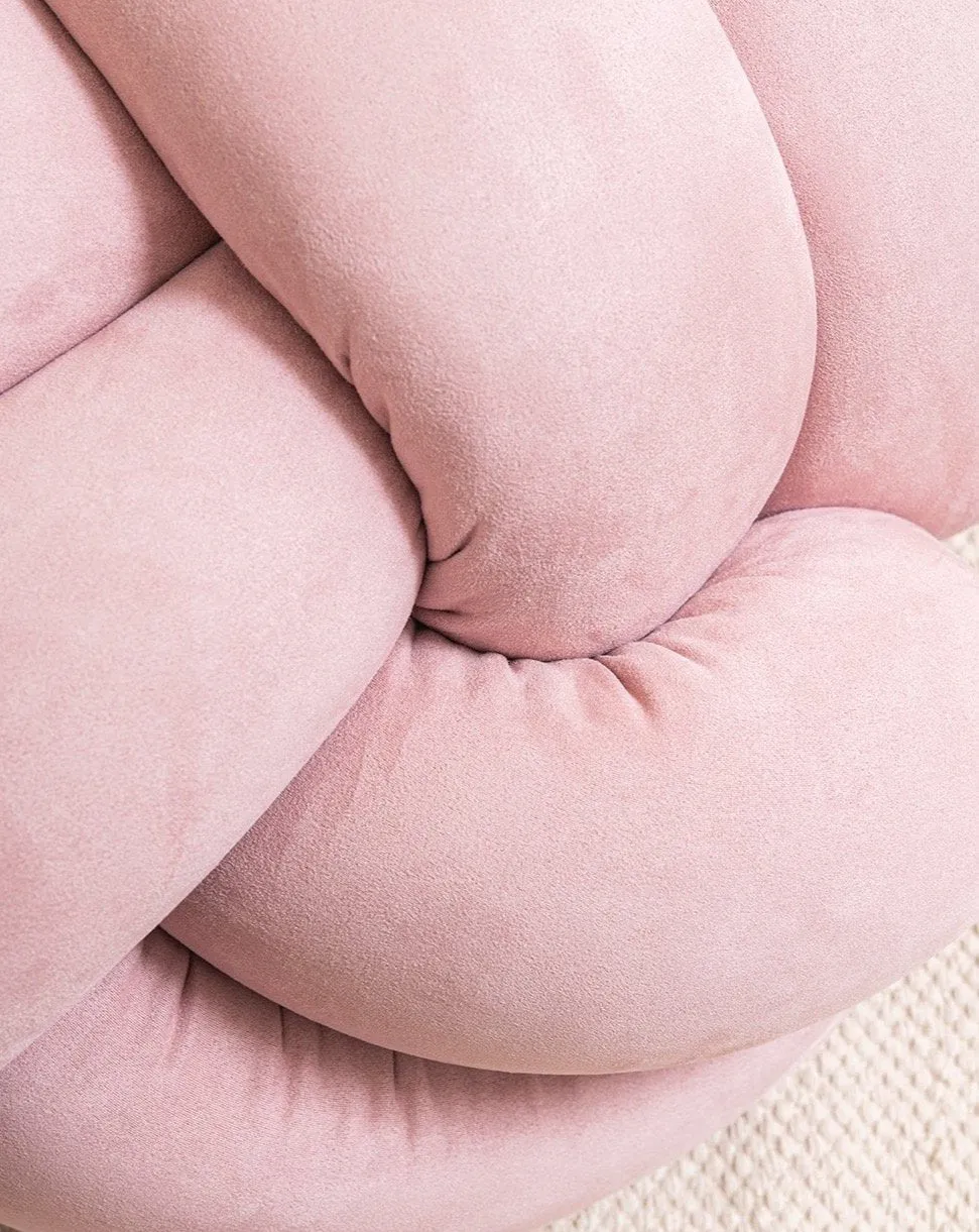 Knot Floor Cushion - Suede (Vegan)