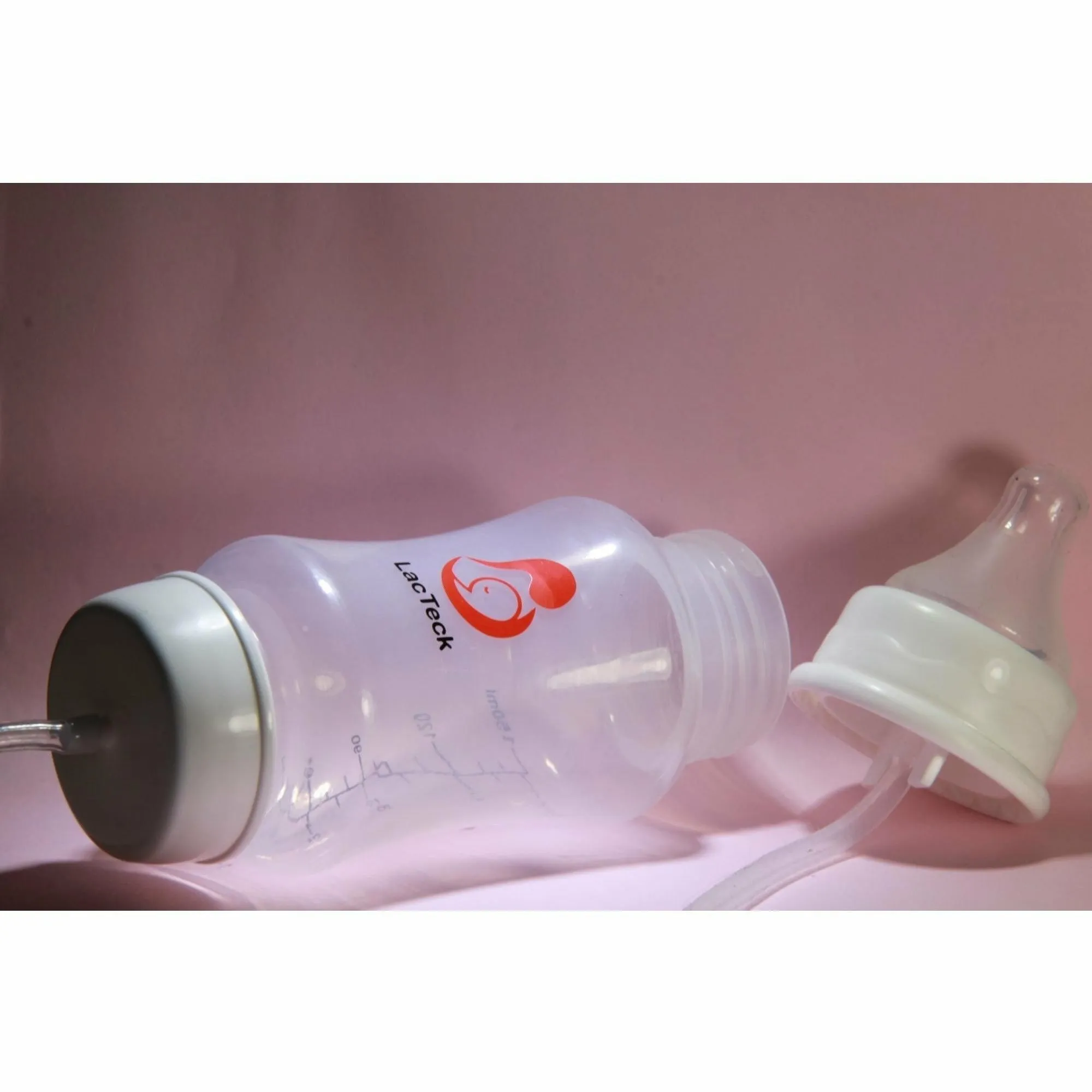 LacTeck Pump2Baby Bottle 4oz, 0m 