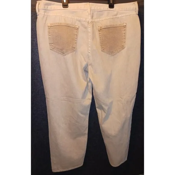 L'Agence Enya Distressed High Rise Crop Jeans In Biscuit Destruct Sz 34 Tan NWOT