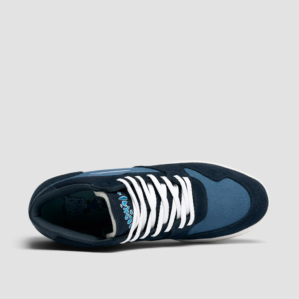 Lakai Villa Shoes - Slate/Navy Suede