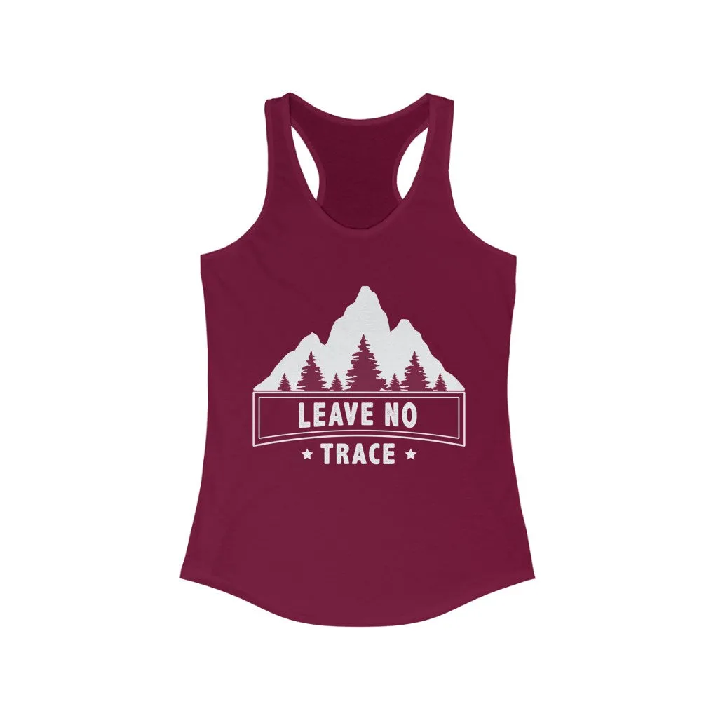 LEAVE NO TRACE RACERBACK TANK