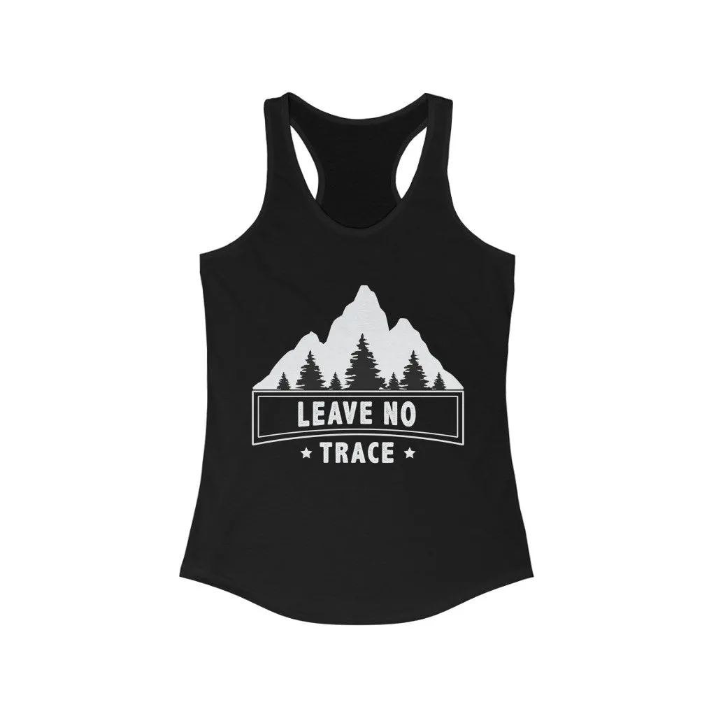 LEAVE NO TRACE RACERBACK TANK