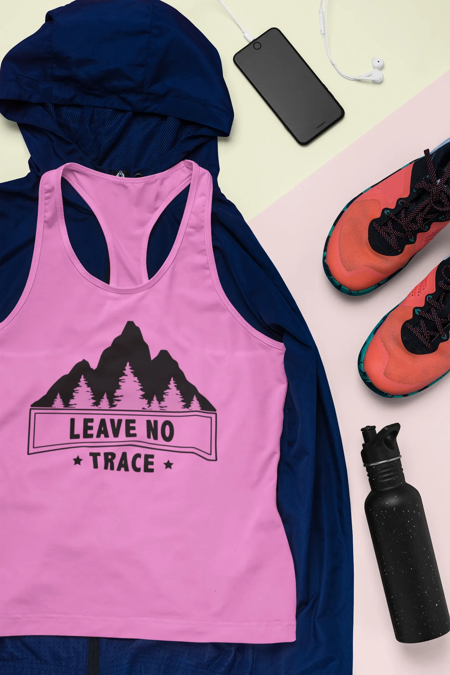 LEAVE NO TRACE RACERBACK TANK