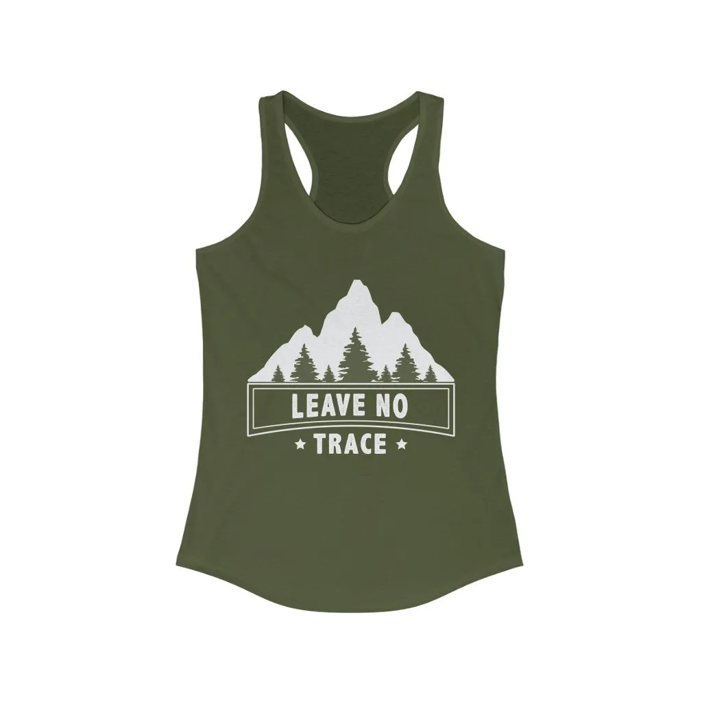 LEAVE NO TRACE RACERBACK TANK