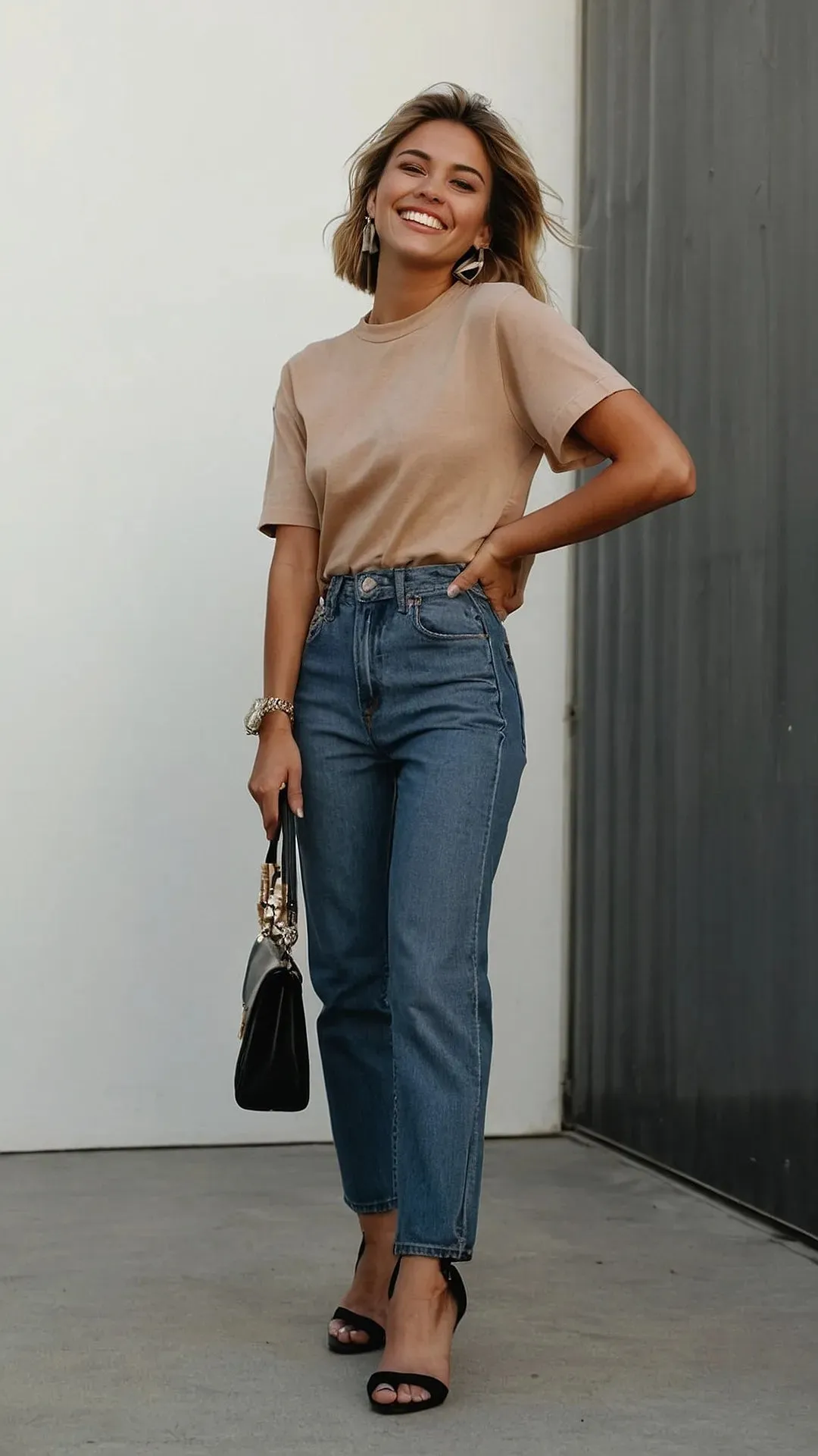 Level Up Your Casual Game: Mom Jeans Outfit Inspiration
