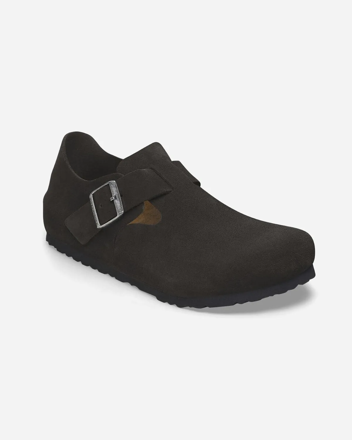 London Suede Leather Narrow - Black
