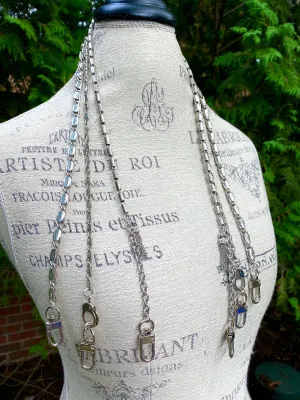 Mask Link Chain- Silver