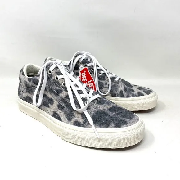 💖MEGA SALE💖Vans Old Skool Women's  Skateboarding   Leopard Canvas VN0A38G19FS