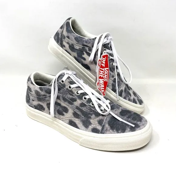 💖MEGA SALE💖Vans Old Skool Women's  Skateboarding   Leopard Canvas VN0A38G19FS