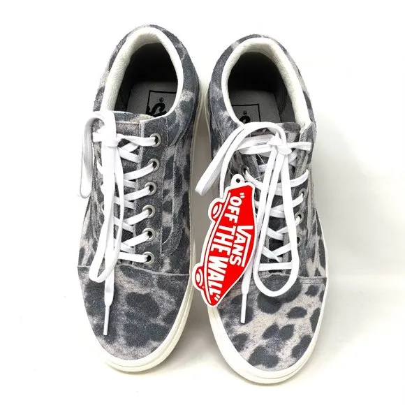 💖MEGA SALE💖Vans Old Skool Women's  Skateboarding   Leopard Canvas VN0A38G19FS