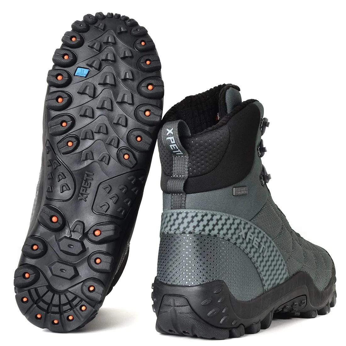 Men's Crest Thermo Waterproof Hiking Winter Boots