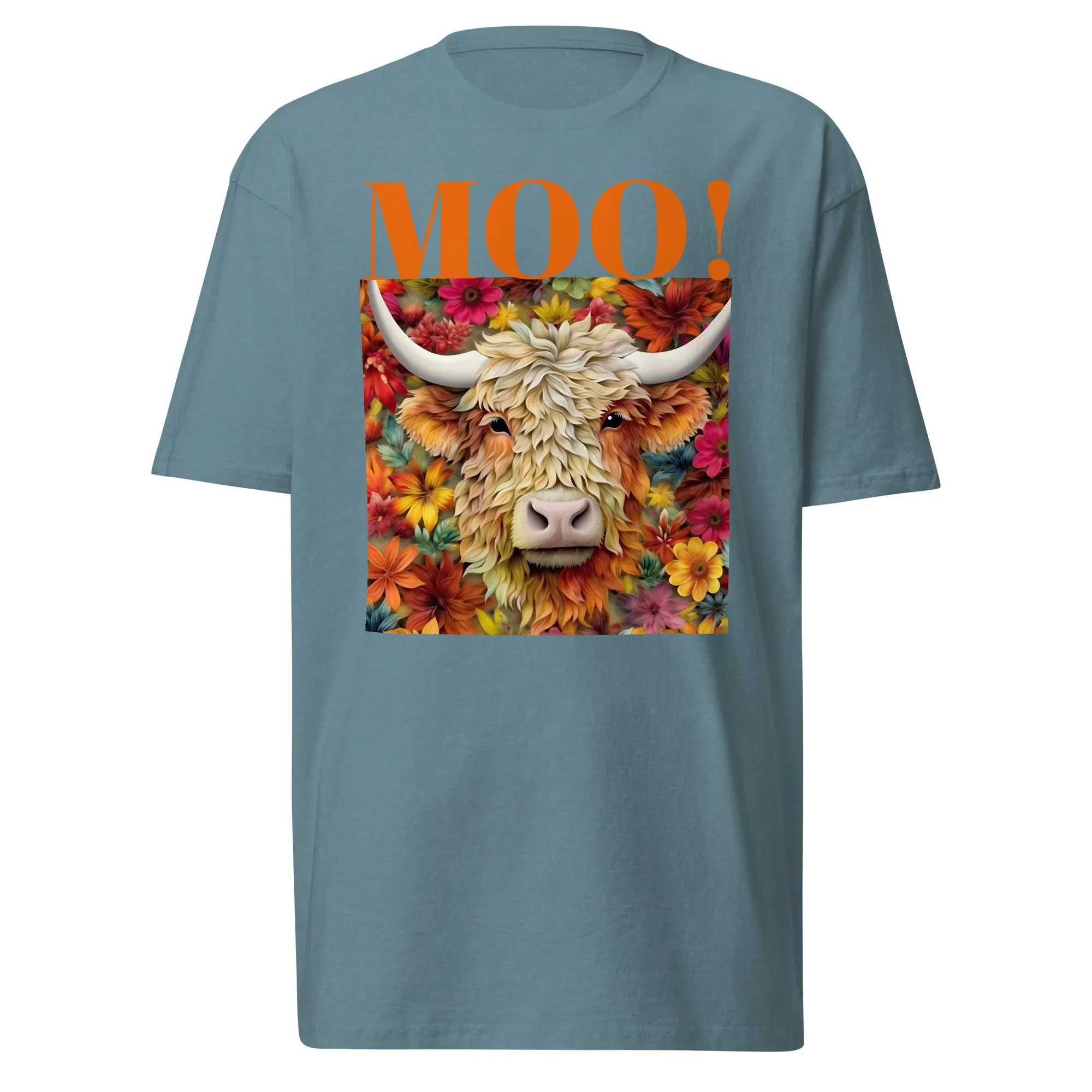 Men’s premium heavyweight tee, warm T Shirt, 100% Cotton