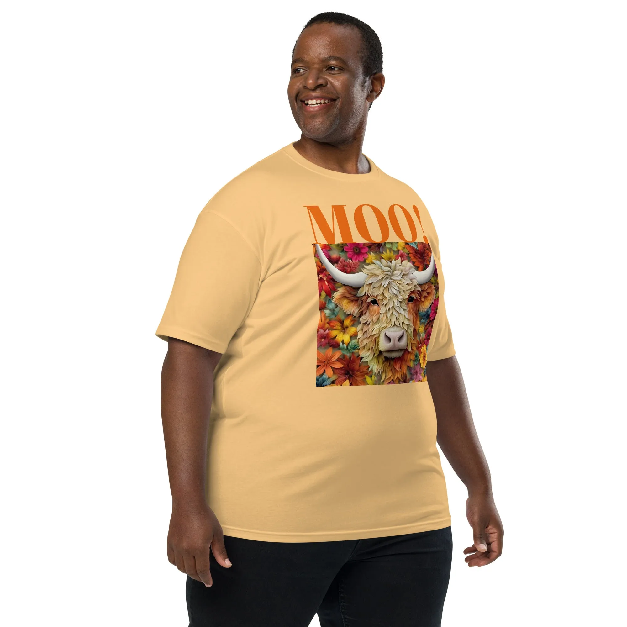 Men’s premium heavyweight tee, warm T Shirt, 100% Cotton