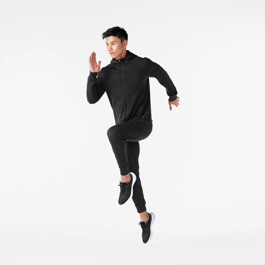 Men's warm running jacket - KIPRUN RUN 100 Warm