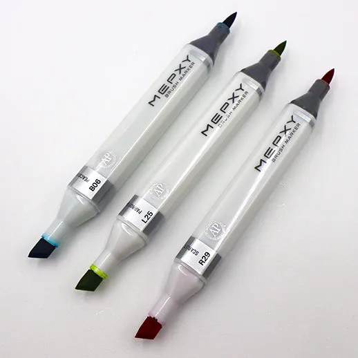 MEPXY Brush Markers - Warm Colours