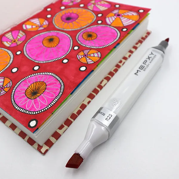 MEPXY Brush Markers - Warm Colours