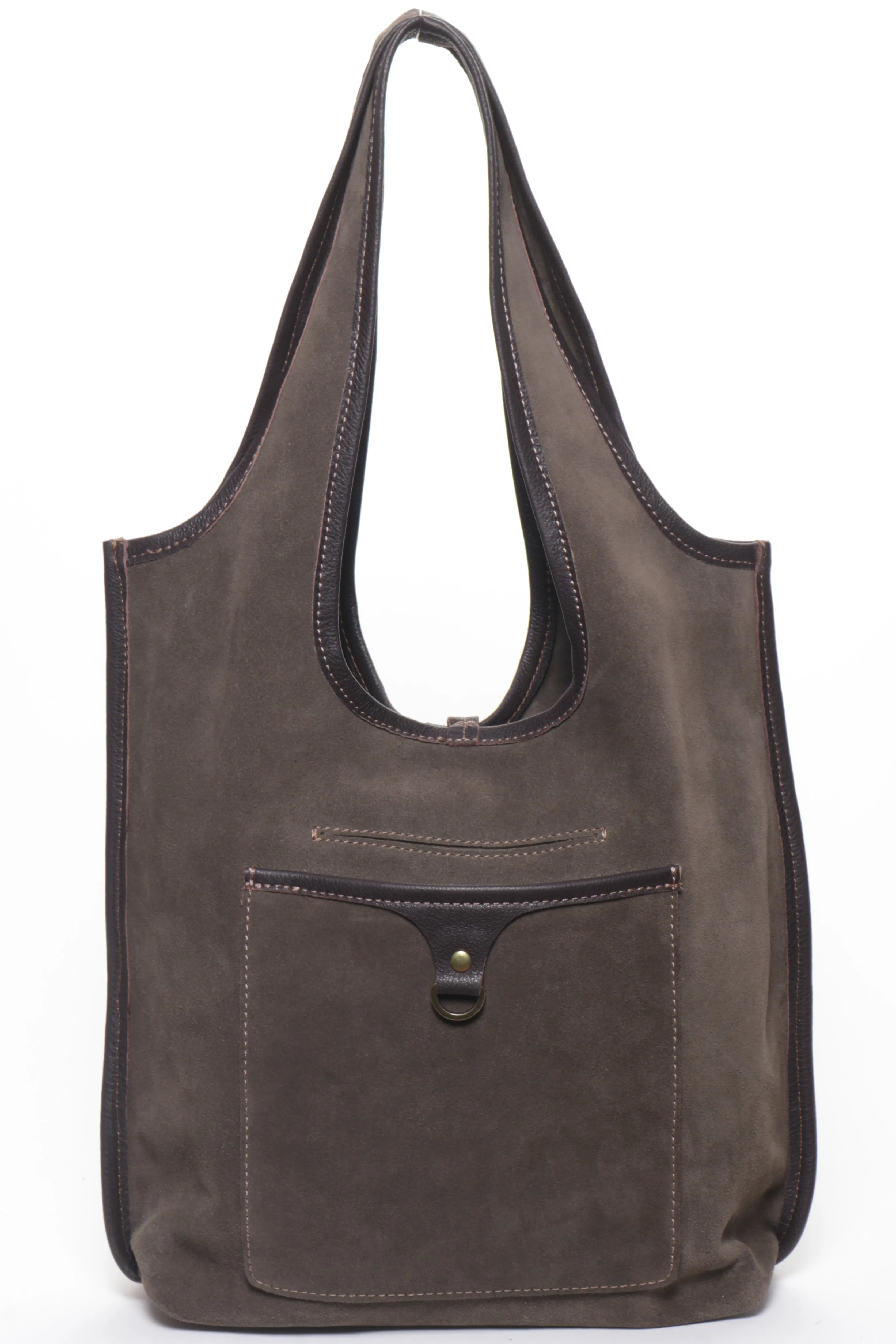 MONICA Olive Suede