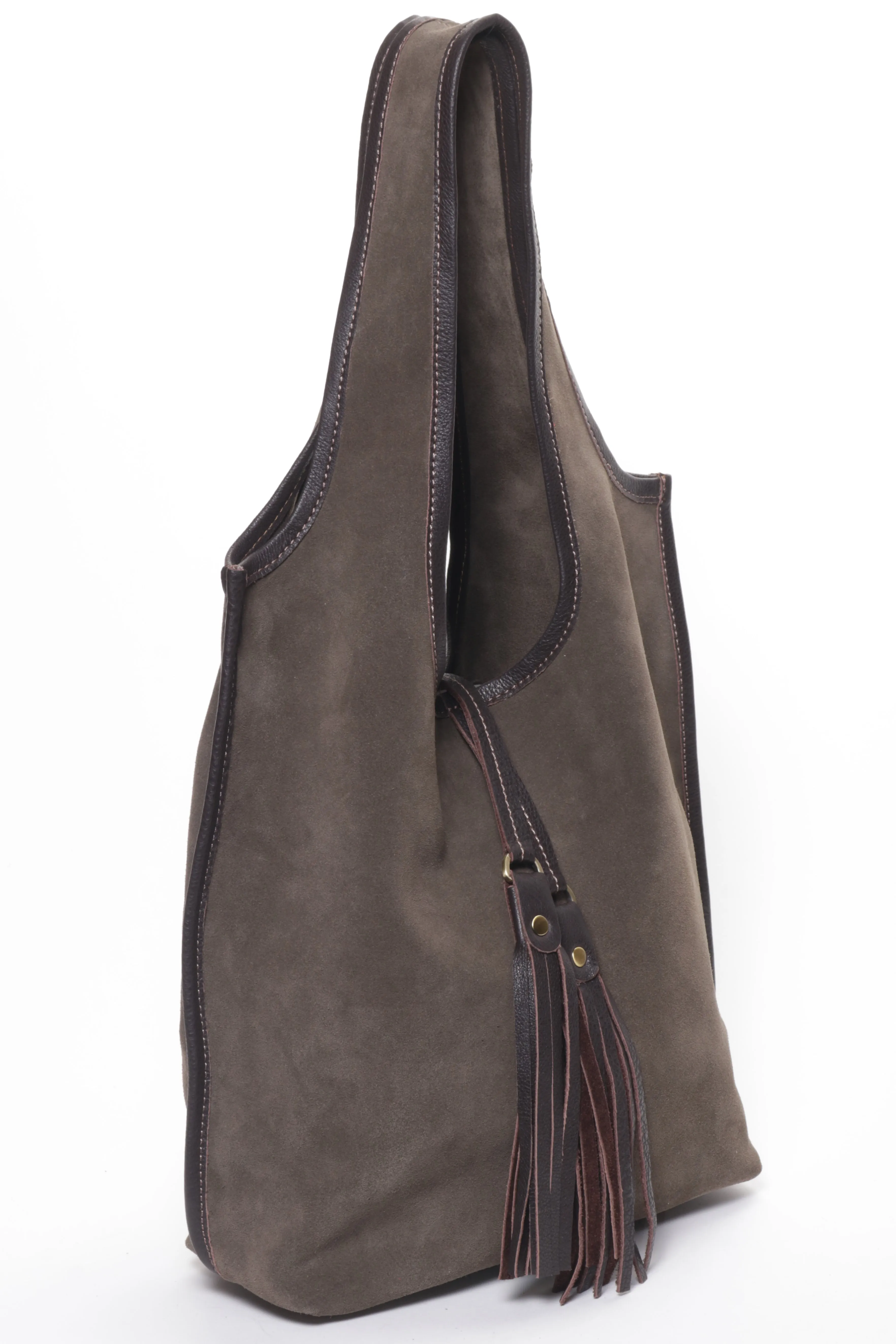 MONICA Olive Suede