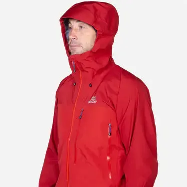 Mountain Equipment Makalu Men's GTX Waterproof Jacket - Imperial Red/Crimson