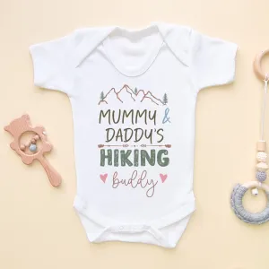 Mummy & Daddy's Hiking Buddy Baby Bodysuit