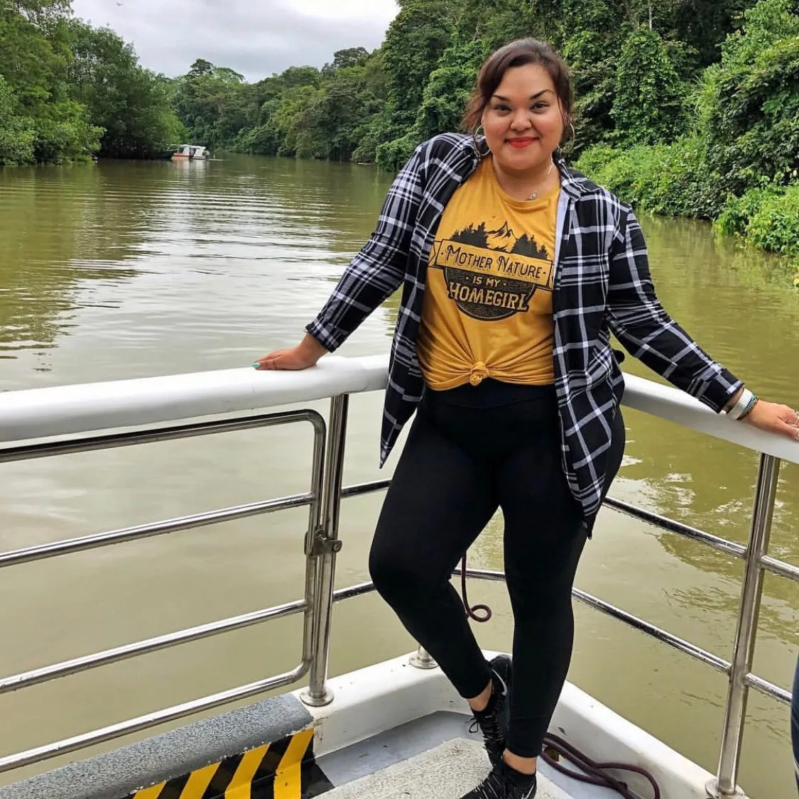 Mustard Mother Nature is My Homegirl (Women's Muscle Tank)