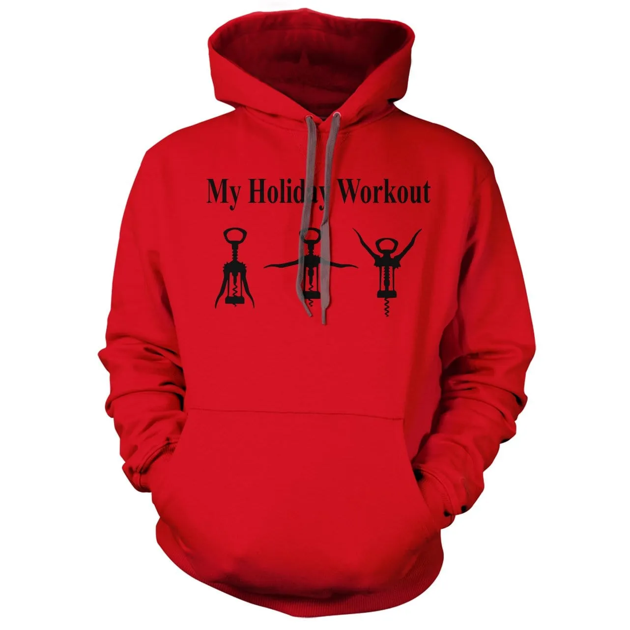 My Holiday Workout Plan, Wine Opener Hoodie