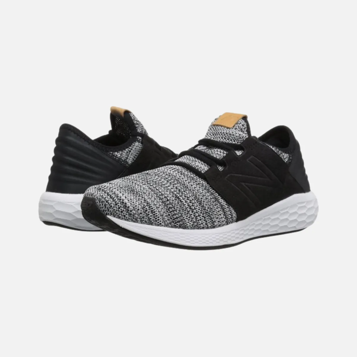 NEW BALANCE Fresh Foam Cruz V2 Knit Men Shoes -White/Black