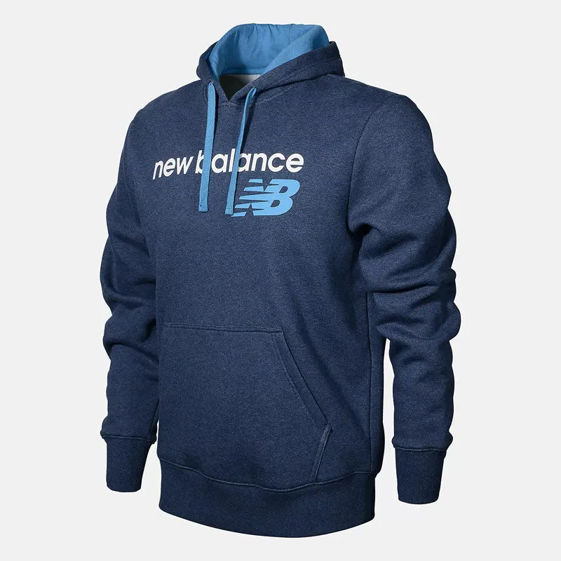 New Balance Mens Volume Fleece Pullover Core Hoodie