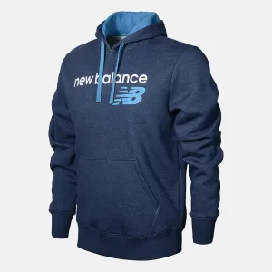 New Balance Mens Volume Fleece Pullover Core Hoodie